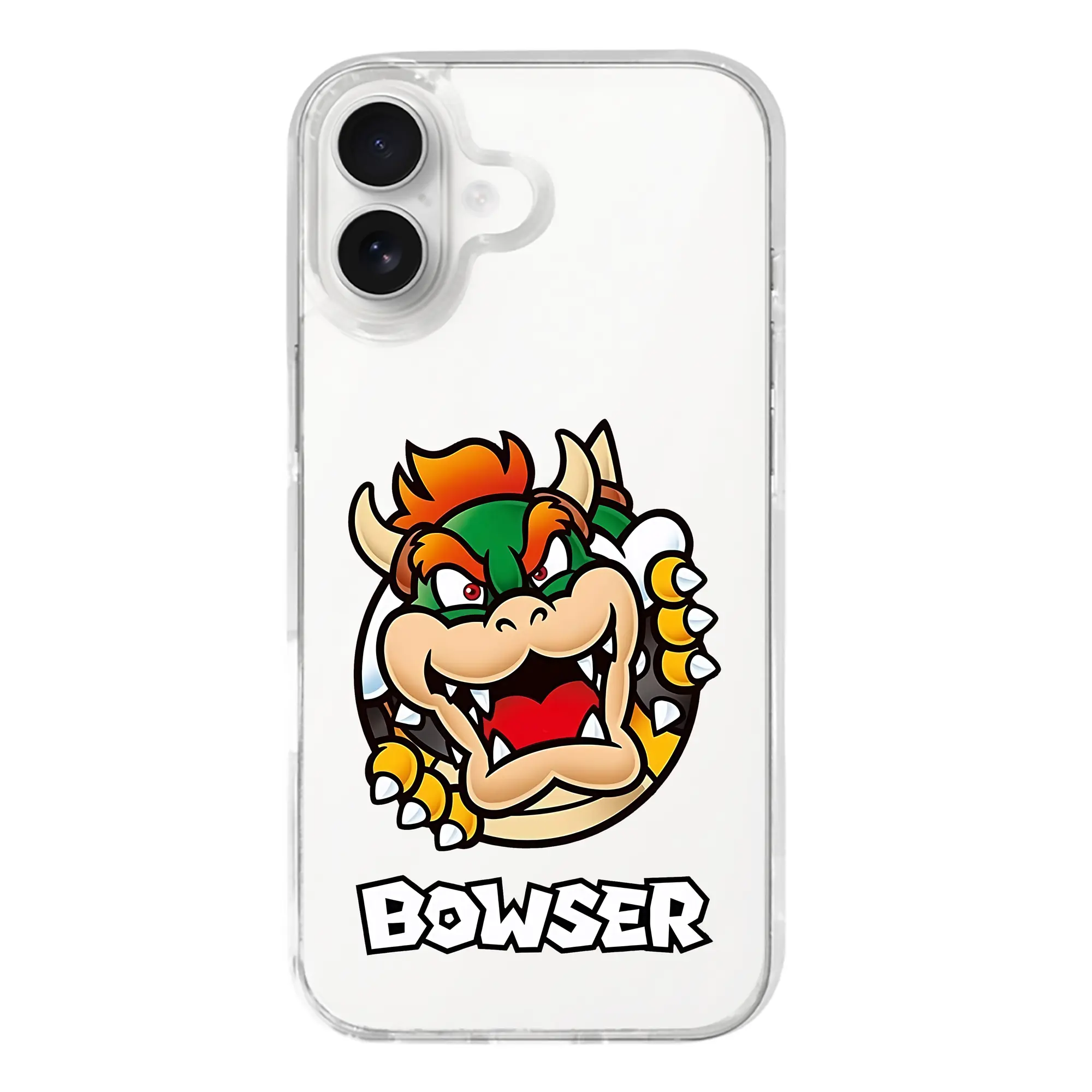 マリオ グッズ クッパ - iPhone 17シリーズ 透明スマホケース – 薄型・耐衝撃・精密フィット保護カバー